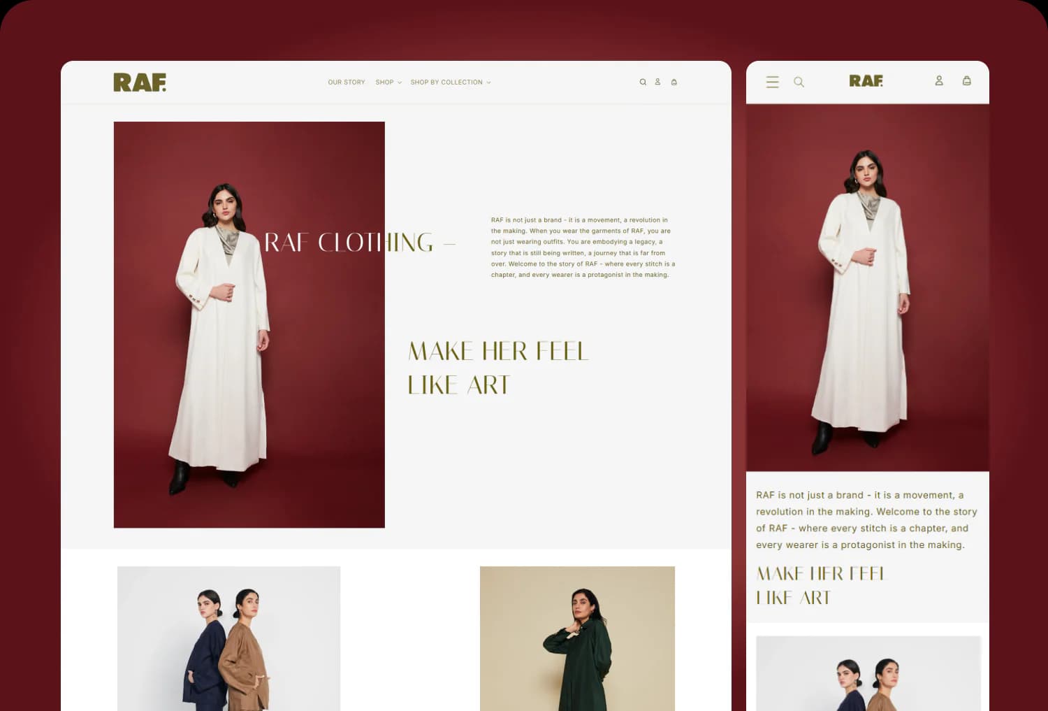 RAF — Visual Identity by Proscube