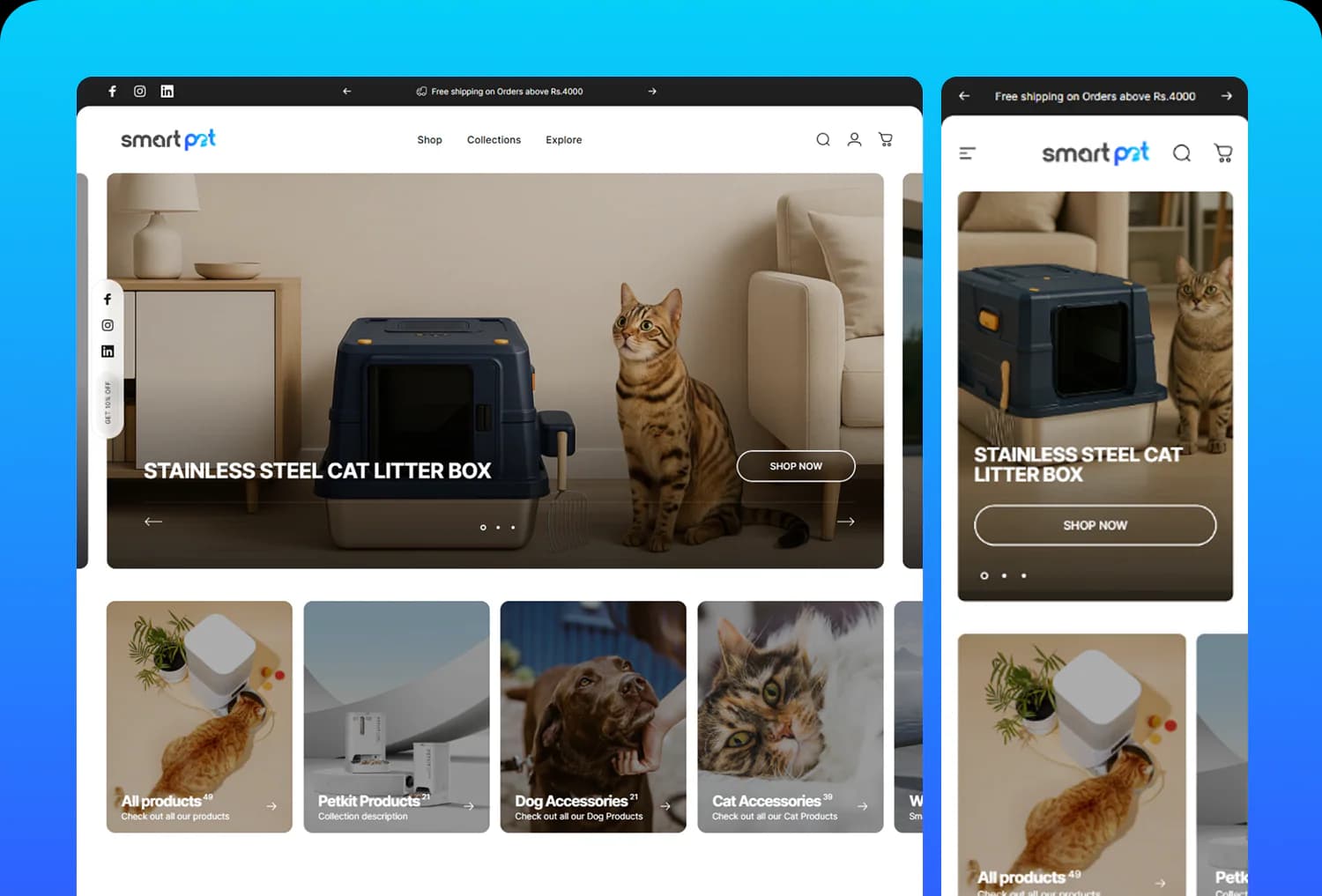 thesmartpet.in — Mobile App Development by Proscube