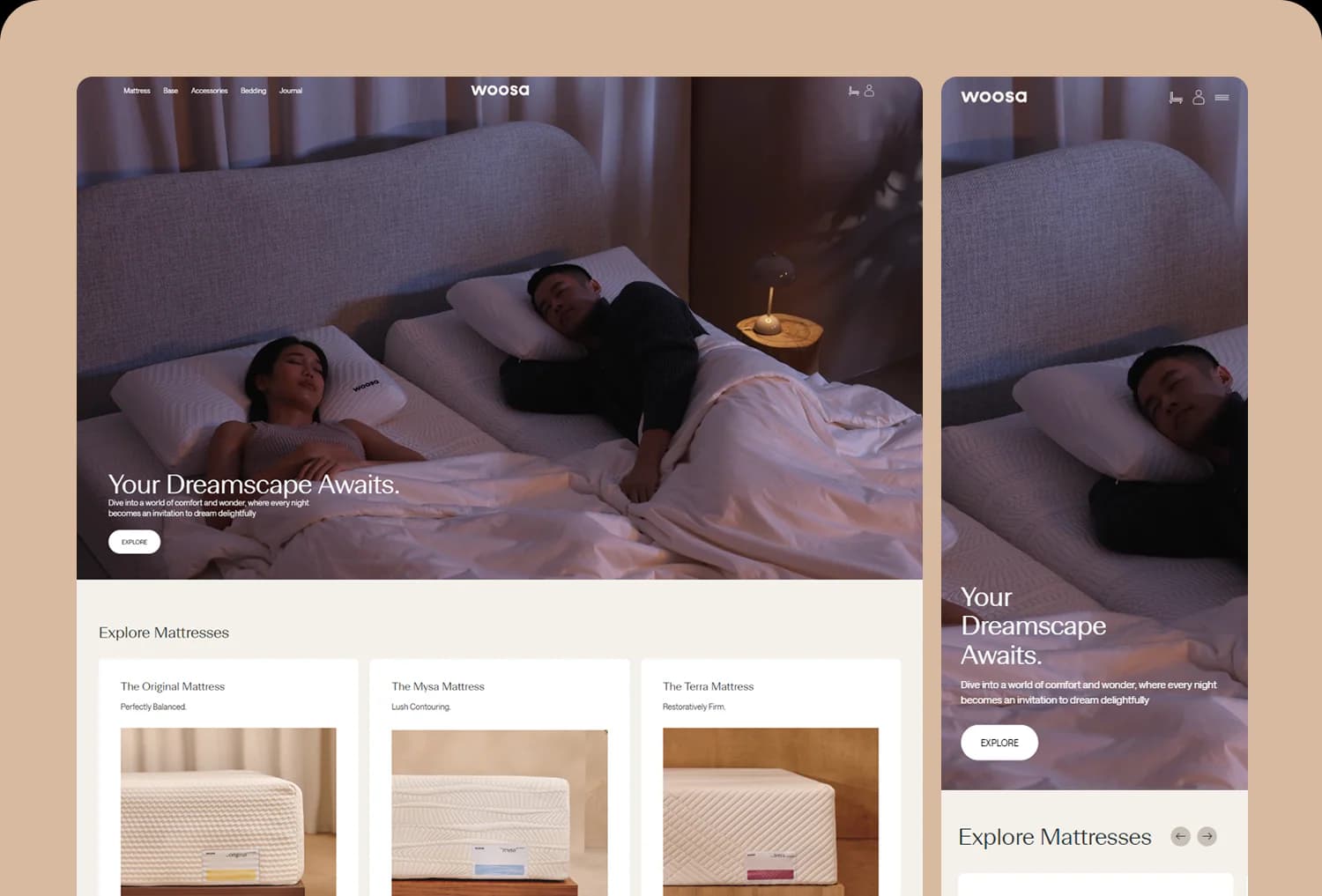 Sleep & Mattress work by Proscube