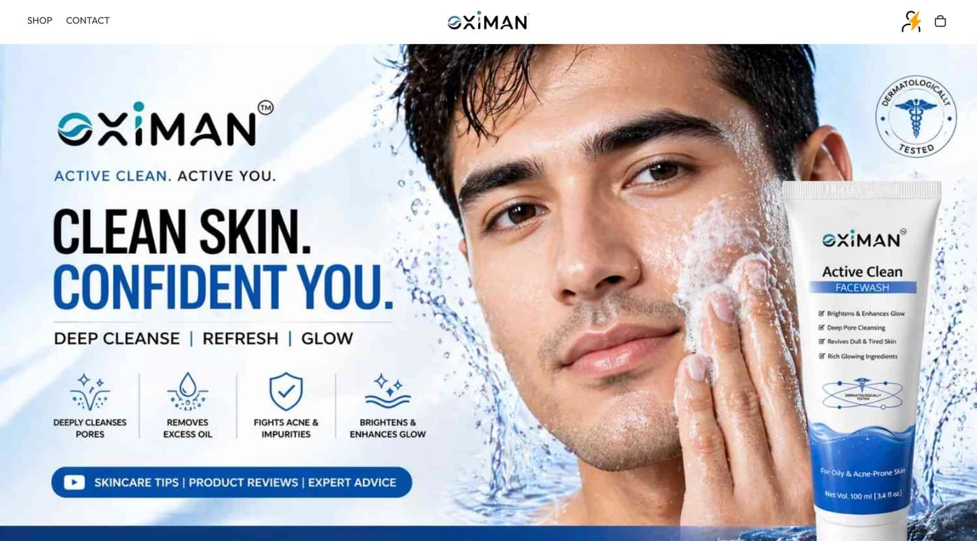 Oximan — product page CRO